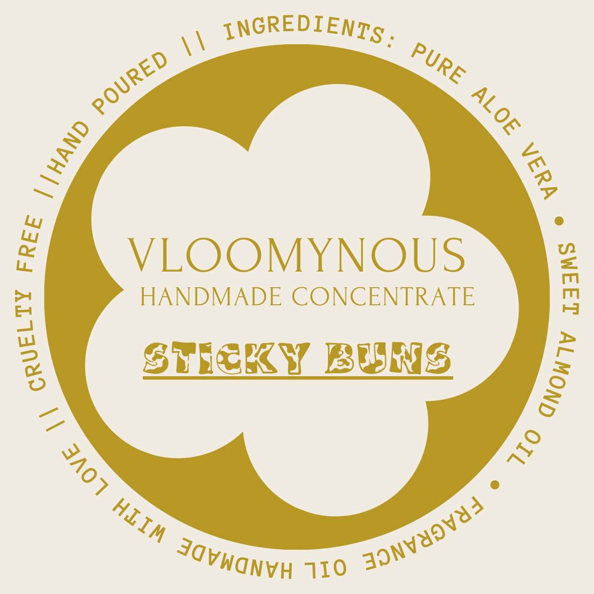 Vloomynous Body Fragrance Oil “Sticky Buns”